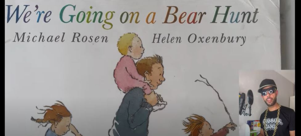 Oxfordshire Libraries (@oxonlibraries) on Twitter photo youtube.com/watch?v=Rn6ydC…
The amazing <a href="/MrMCGrammar/">MC Grammar</a>
reads 'We're going on a Bear Hunt' his way! #michaelrosen #helenoxenbury youtube.com/watch?v=Rn6ydC…
The amazing <a href="/MrMCGrammar/">MC Grammar</a>
reads 'We're going on a Bear Hunt' his way! #michaelrosen #helenoxenbury