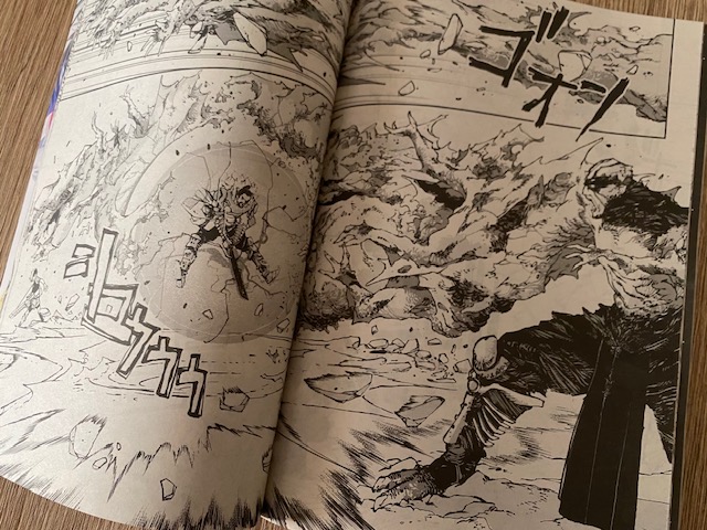 『アフタヌーン』2025年8月号、先月末に発売されました。フランス人原作者IZU作、イタリア人マンガ家Hagane画『クラーケン・マレ』第5話が掲載されています。火星を舞台に粒子隠秘術的バトルが展開中です。第1話は「コミックDAYS」から無料でお読みいただけます。
comic-days.com/episode/255091…