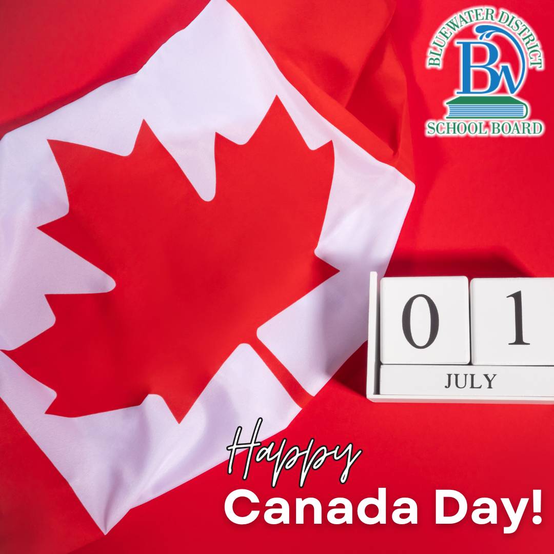 Best wishes to our #BWDSB students, staff, and families for a safe and happy Canada 🇨🇦 Day!! 🎆 🎇