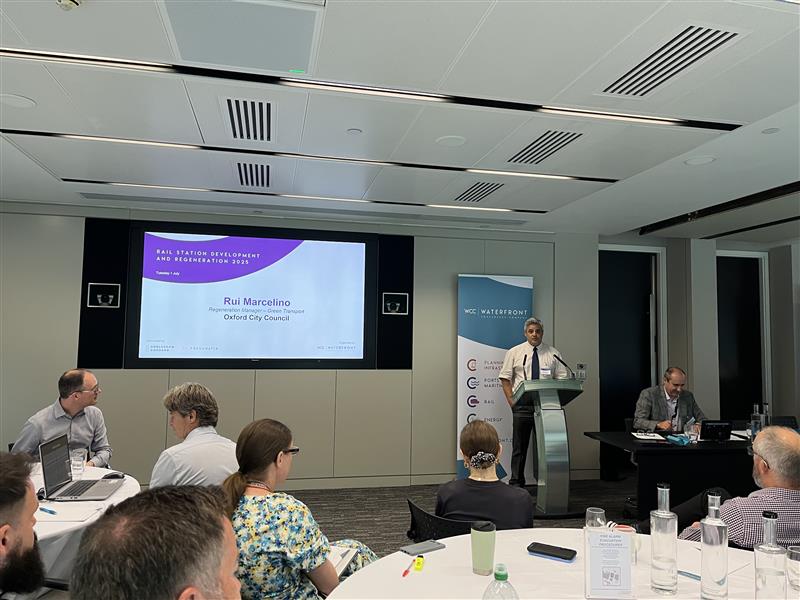 Rui Marcelino from <a href="/OxfordCity/">Oxford City Council</a> explains how to create a masterplan that enhances the commercial and regeneration value of local areas #Stations25