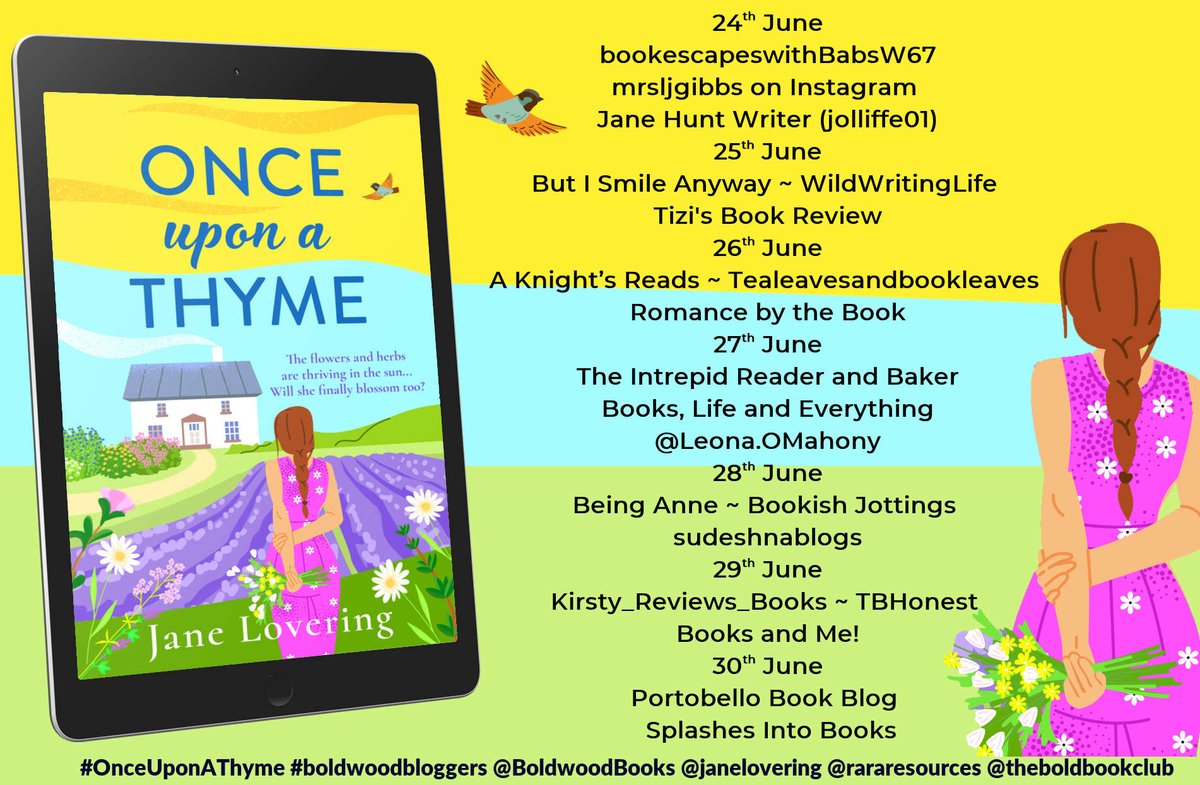 'The writer skillfully intermixes humor and emotional moments,' says <a href="/sudeshnablogs/">Sudeshna Banerjee</a> about #OnceUponAThyme by <a href="/janelovering/">Jane Lovering (same height as Sir Tony)</a> instagram.com/p/DLjNJb1oxcH/ <a href="/BoldwoodBooks/">Boldwood Books</a>