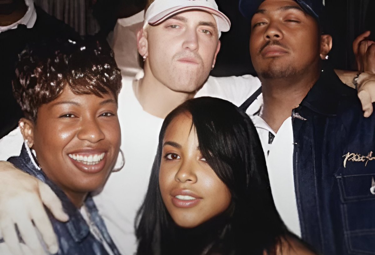 vibe927miami's tweet image. Missy, #Aaliyah, #Timbaland & #Eminem! Today in #HipHopHistory: #HappyBirthday #Missy #HipHopQueen! #MelissaArnetteElliott (July 1, 1971) is a rapper, singer, and producer. She's won several #GrammyAwards and is 1 of the best-selling female rappers in history. #classichiphop