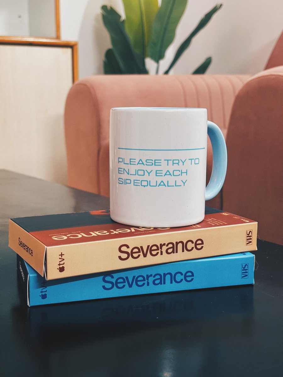 rishxbhh's tweet image. some #severance merch I came up with! 
🔗 LINK IN BIO 🔗