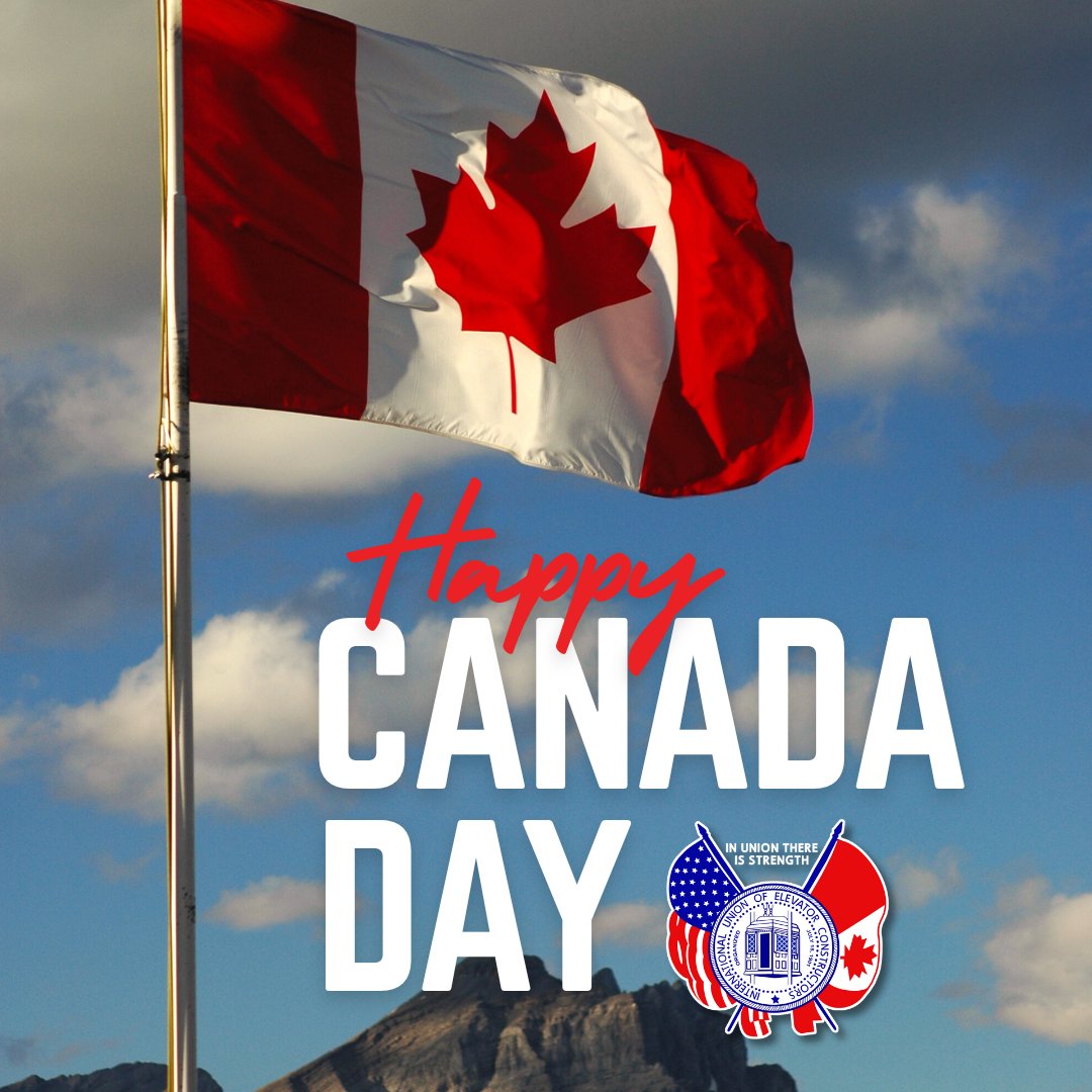 🇨🇦 Happy Canada Day!

Today we celebrate our Canadian members and the communities they serve.
Proud to be a union that spans borders—united by skill, solidarity &amp; safe, quality work.
#CanadaDay #IUEC #UnionProud #SkilledTrades