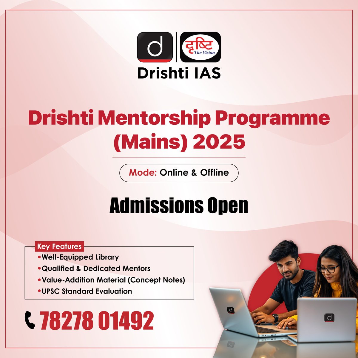 drishtiiaseng's tweet photo. Experience top-notch guidance from esteemed faculty in Drishti #MentorshipProgramme (Mains) 2025.

Check the link: https://t.co/DMTrzZXIJu

#DrishtiMentorshipProgramForMains #UPSC #IAS #Mentorship #Mains2025 #Preparation #Guidance #Mentoring #DrishtiIAS #DrishtiIASEnglish https://t.co/FVQ4QTN5ji