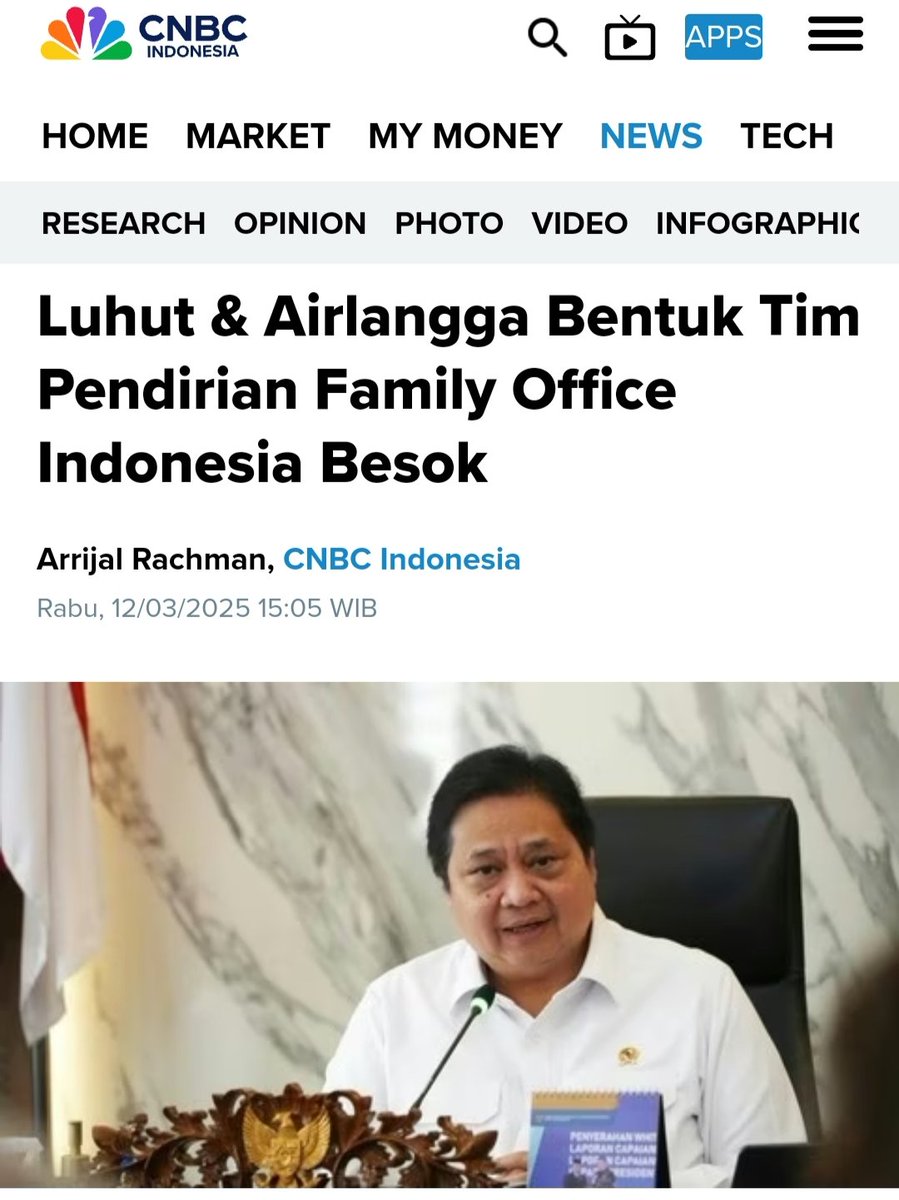 dari kantor Family Office lah bisnis bisa berkembang pesat spt contoh profit yg dihasilkan dari konflik Iran - Israel oleh negara² yg terlibat

pertanyaannya :
kenapa ada pihak-pihak yg tidak mendukung pendirian Family Office Indonesia?