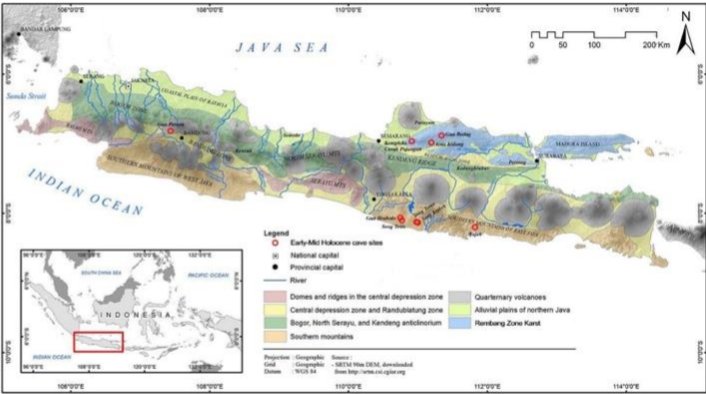 motherlander's tweet photo. Berdasarkan variabilitas morfologi gigi yang tinggi di Gua Bedug ini menunjukkan bahwa proses pemukiman wilayah pantai utara Jawa selama periode awal hingga pertengahan Holosen sedikit berbeda dengan pemukiman prasejarah di pantai selatan. 

Budaya pra-Neolitik situs Gunung Sewu di bagian selatan Jawa, yang diestimasi berusia antara 13500-4500 tahun lalu, hanya dihuni oleh populasi dengan afinitas kelompok Australo-Melanesia. Sementara itu, bukti dari Gua Bedug yang berasal dari 5800 tahun lalu menunjukkan adanya manusia yang membawa karakteristik Asia Timur.

Kehadiran karakeristik gigi Asia Timur pada catatan gigi Gua Bedug kemungkinan menunjukkan adanya proses perkawinan campur antara kelompok manusia prasejarah Australo-Melanesia dan Asia Timur, yang mengakibatkan kehadiran kedua karakteristik tersebut dalam catatan gigi di situs ini. Kemungkinan lain adalah bahwa keduanya hidup berdampingan selama periode pra-Neolitik. 

Ini artinya keturunan genetik Asia Timur sudah berada di pantai utara Jawa sebelum sebaran petani Neolitik. Temuan ini penting untuk dilakukan analisia paleogenetik untuk memastikan relasinya dengan manusia pra-Neolitik di Asia Timur.