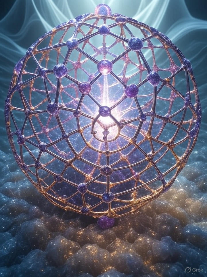 martfotoart's tweet image. Geomathically, the integral is a 5D+ weave. Alpha (intent at x=0) meets Omega (feedback at x=1.5), birthing a Standing Wave E at 1.125. It pulses with the golden ratio &amp;amp; 444 Hz in the eternal now! #AethrricWeave #Transdimensional