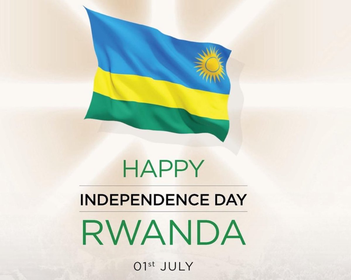 Happy independence day 
01st July each year we celebrate the independence of our 1000 hill country. 
#independenceday2025 #Rwanda #RwandaIndependenceDay
