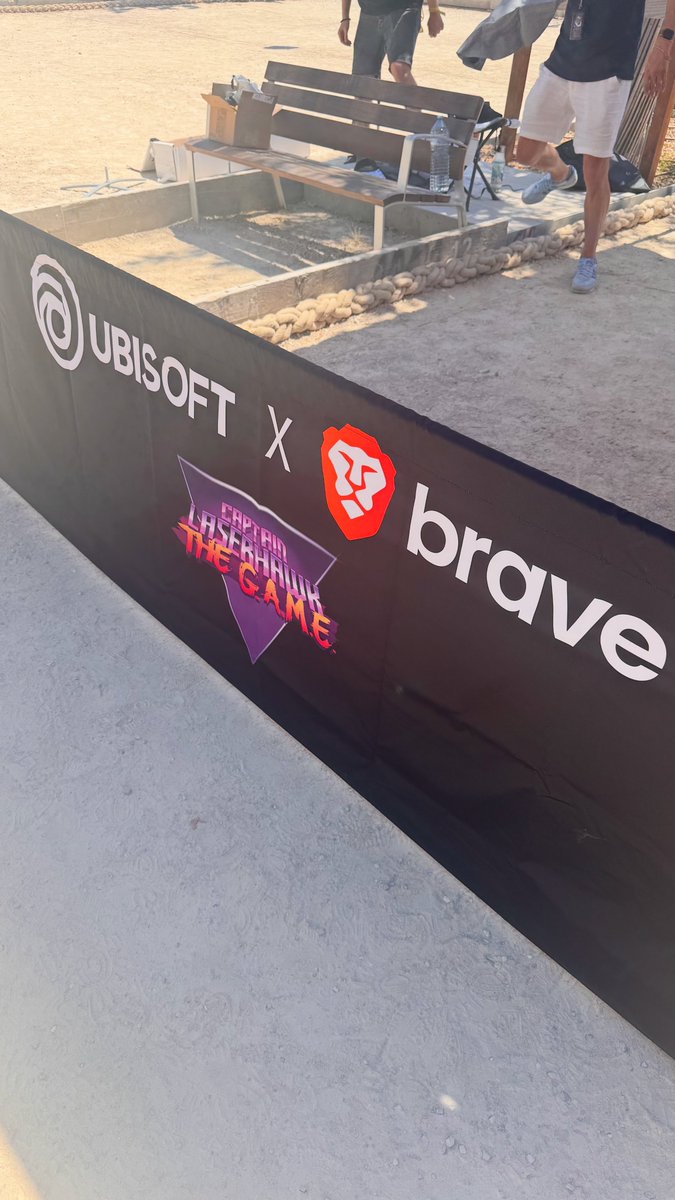 Proof of aim? ✅
Proof of boules? 🟣
Catch <a href="/brave/">Brave</a> + $BAT &amp; <a href="/Ubisoft/">Ubisoft</a> at Masters of pETHanque today in Cannes! Let’s throw down.