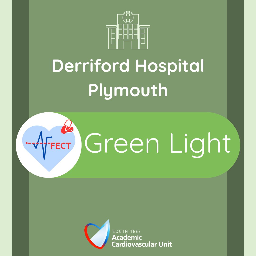 Fantastic work from the team <a href="/UHP_NHS/">University Hospitals Plymouth NHS Trust</a> Green light received for the AFFECT trial. Welcome aboard!