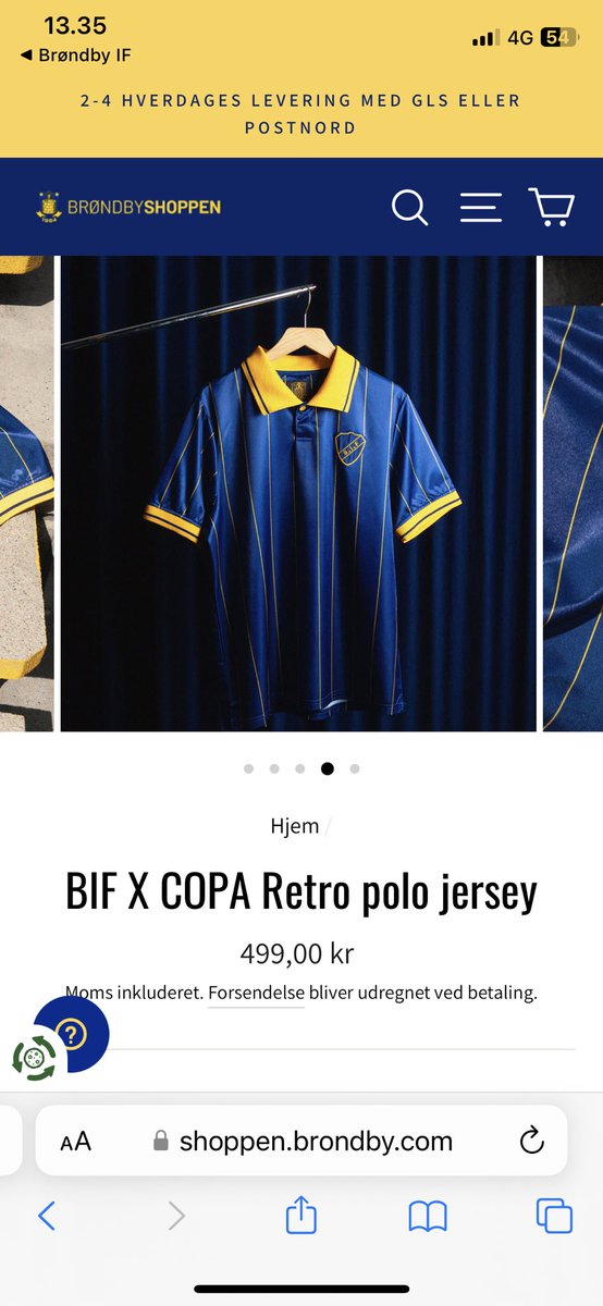 Copenred's tweet image. Brøndby tager alle mine penge på måneds første dag 🟡🔵😍