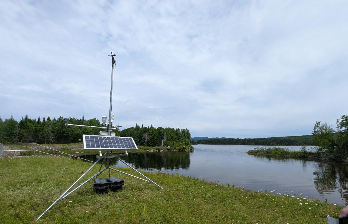 most northern weather station in NH.  I should have the real-time data online today. 2nd Connecticut Lake.
