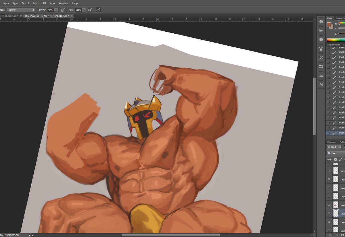 요새 정말 매일 엄청 그리는데 게시할게 없네요🤣🤣
비어녹스 wip ㅎㅎㅎ