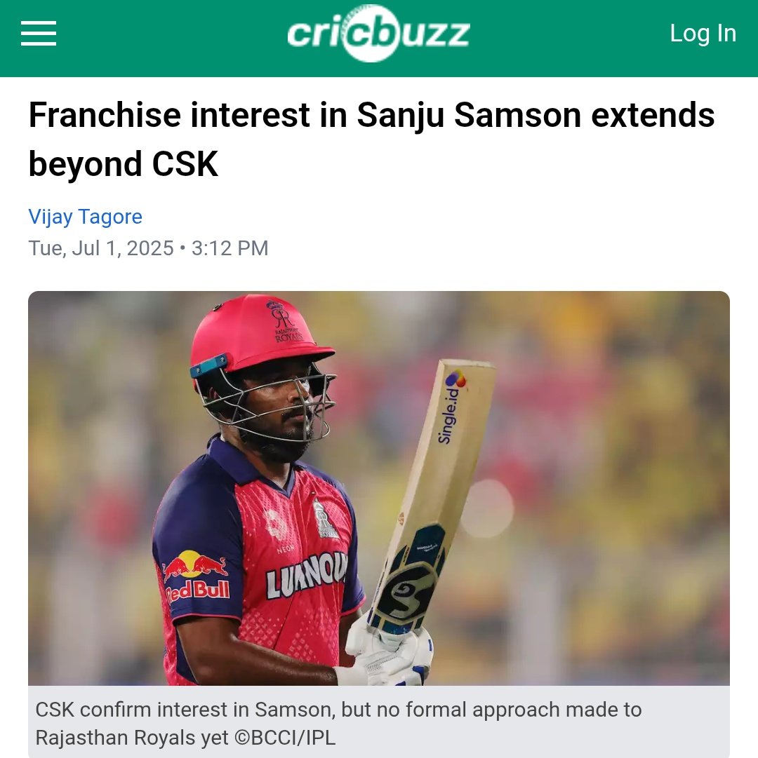 suru9828's tweet photo. Even though alot of Franchises are interested in Sanju Samson. Sanju's heart wishes to don only yellove 💛.
#SanjuSamson #treade #CSK #RR #ipl2026 https://t.co/qxWwfuKwtY