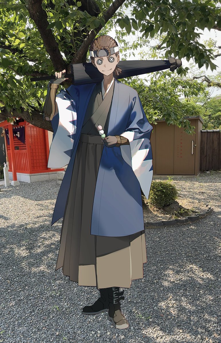 NONNPI's tweet image. 京都行ってきたよー！
唯と第五人格コラボ巡ってきた🚙 ⸒⸒