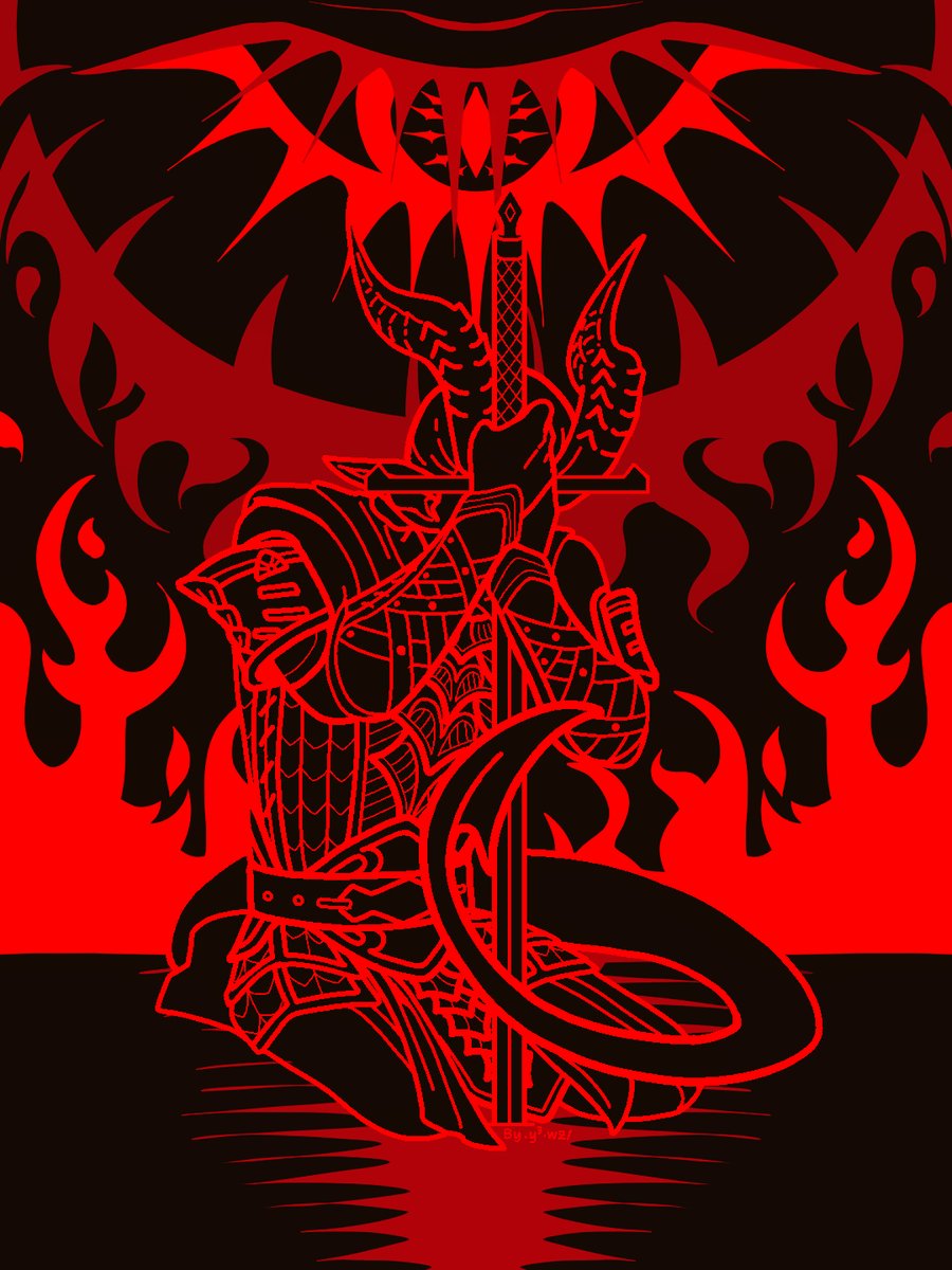 "Guilty ! Guilty ! Guilty ! "

"...the sky is burning..."
#zevlor #BaldursGate3 #fanart