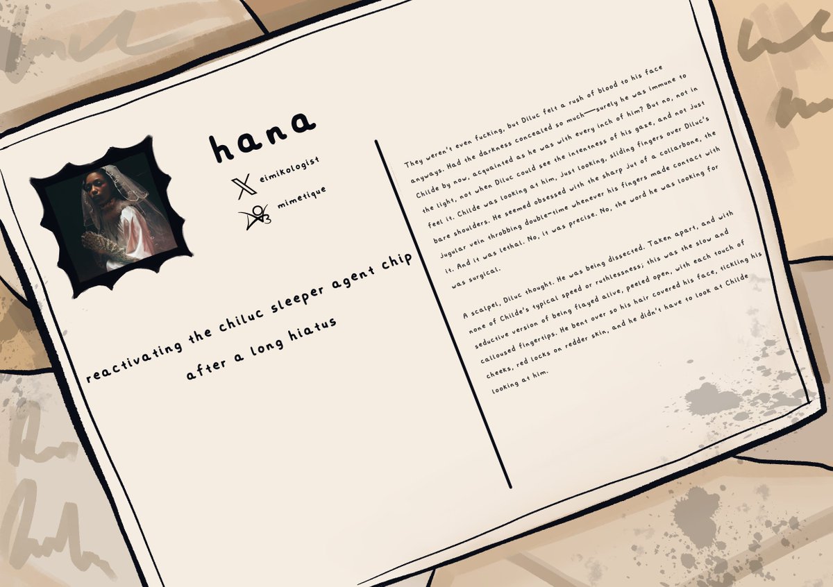 ChiluccZine's tweet image. 🦉CONTRIBUTOR SPOTLIGHT 🐳
Introducing our writer @eimikologist! Reactivating the chiluc sleeper agent chip