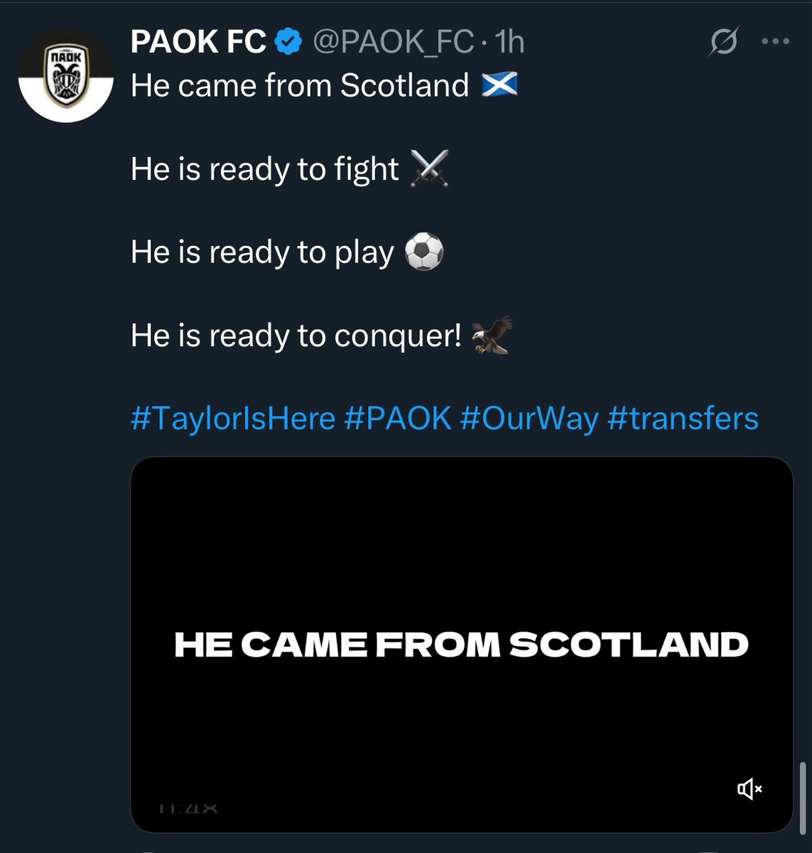PAO and PAOK communication teams : Dear ChatGpt, please put together click baity caption for our new signings 

Cmon people. So down you can't even think of your own welcome message without resorting to a bot? At least try and hide it better ffs