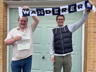 BWFC Lotteries (@bwfclotteries) on Twitter photo Lifeline £2000 Winner!
"Please find attached a photo - Dad and son, Paul and Andy Raby. Lifeline member and season ticket holders since Burnden Park and Andy was the tender age of 5 for his first match Cheers Paul Raby" join today lotteries@bwfc.co.uk #bwfc Lifeline £2000 Winner!
"Please find attached a photo - Dad and son, Paul and Andy Raby. Lifeline member and season ticket holders since Burnden Park and Andy was the tender age of 5 for his first match Cheers Paul Raby" join today lotteries@bwfc.co.uk #bwfc