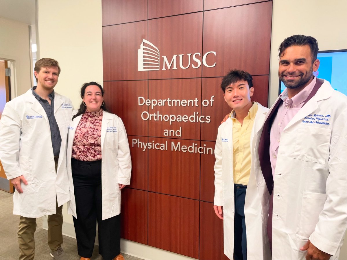 🎉July 1 is here! 🎉
We are thrilled to welcome our very first class of interns-along with so many others beginning their residency journeys today. #welcomenewresidents #newinterns #muscpmr #pmrresidency