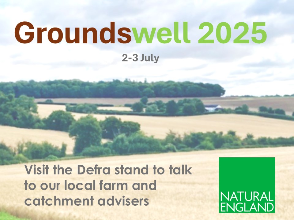 Going to #groundswell2025 ? Come and talk to our local team of Natural England farming and catchment advisers. Find out more about what we can offer. fwi.co.uk/business/busin…