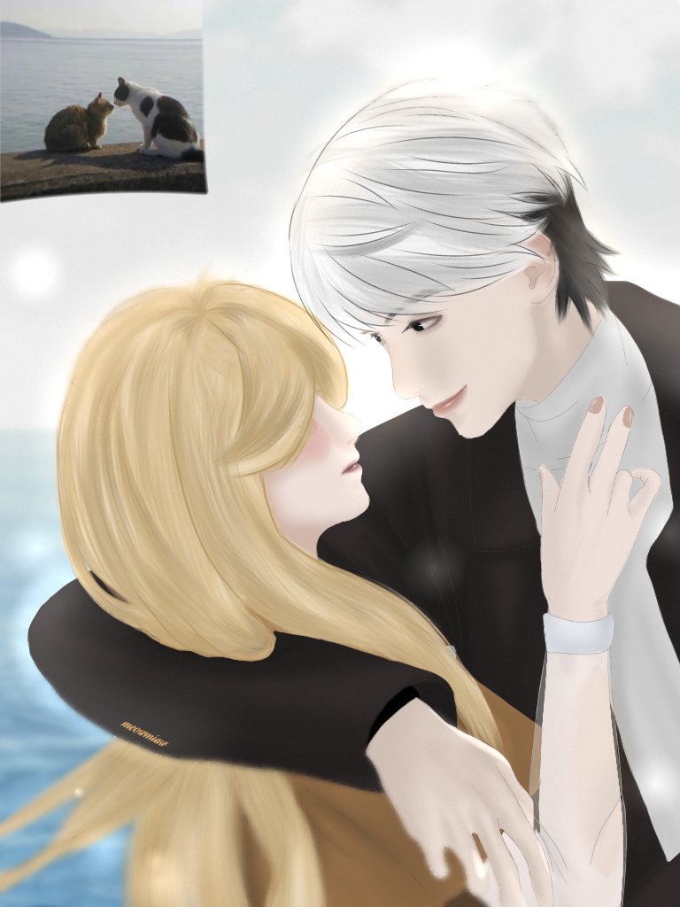 🐈‍⬛: miaw~
🐈:meow...

intinya ilustrasi dari KOCHENG oyen ama KOCHENG(gak tau jenisnya)

#art #fanart #ilustrasidigital