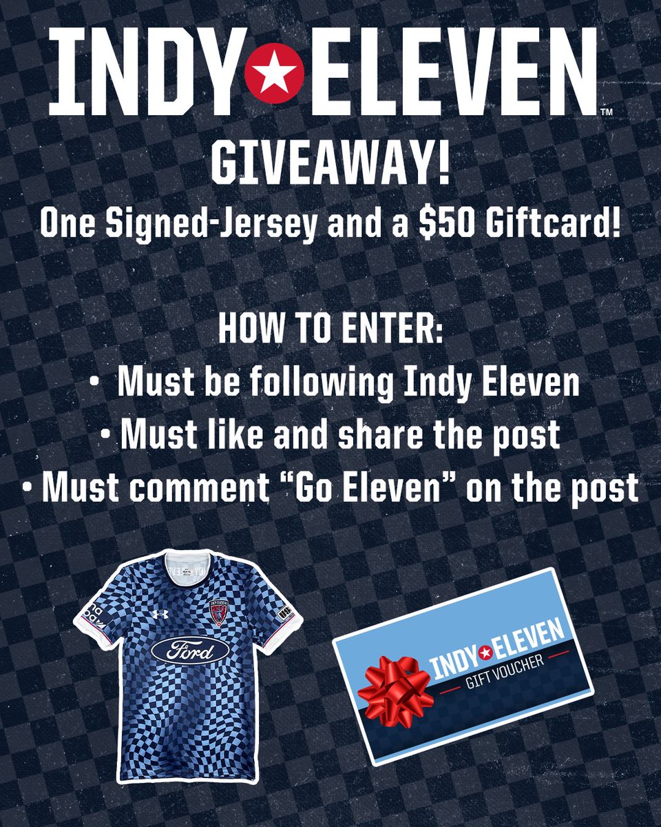 IndyEleven's tweet image. ‼️GIVEAWAY TIME‼️
We love our fans and love to giveaway some cool items!
Rules are below and a winner will be messaged on July 31 👇