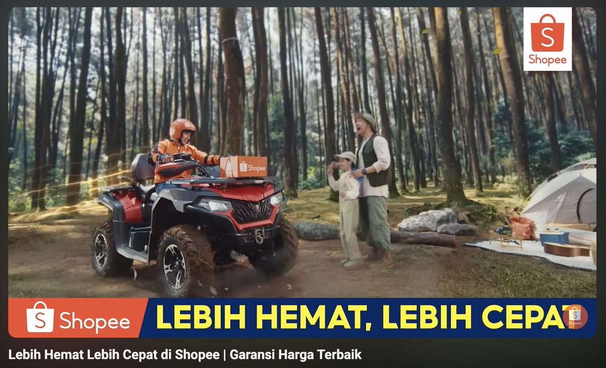 prisyananta's tweet photo. kek lu mau diujung dunia pun juga dianterin weh hehe, lope sekebon buat kurir shopee yg satset
#BelanjaDiShopeeLebihHemat
https://t.co/00re3OyVEl https://t.co/QFNh8L0Eba