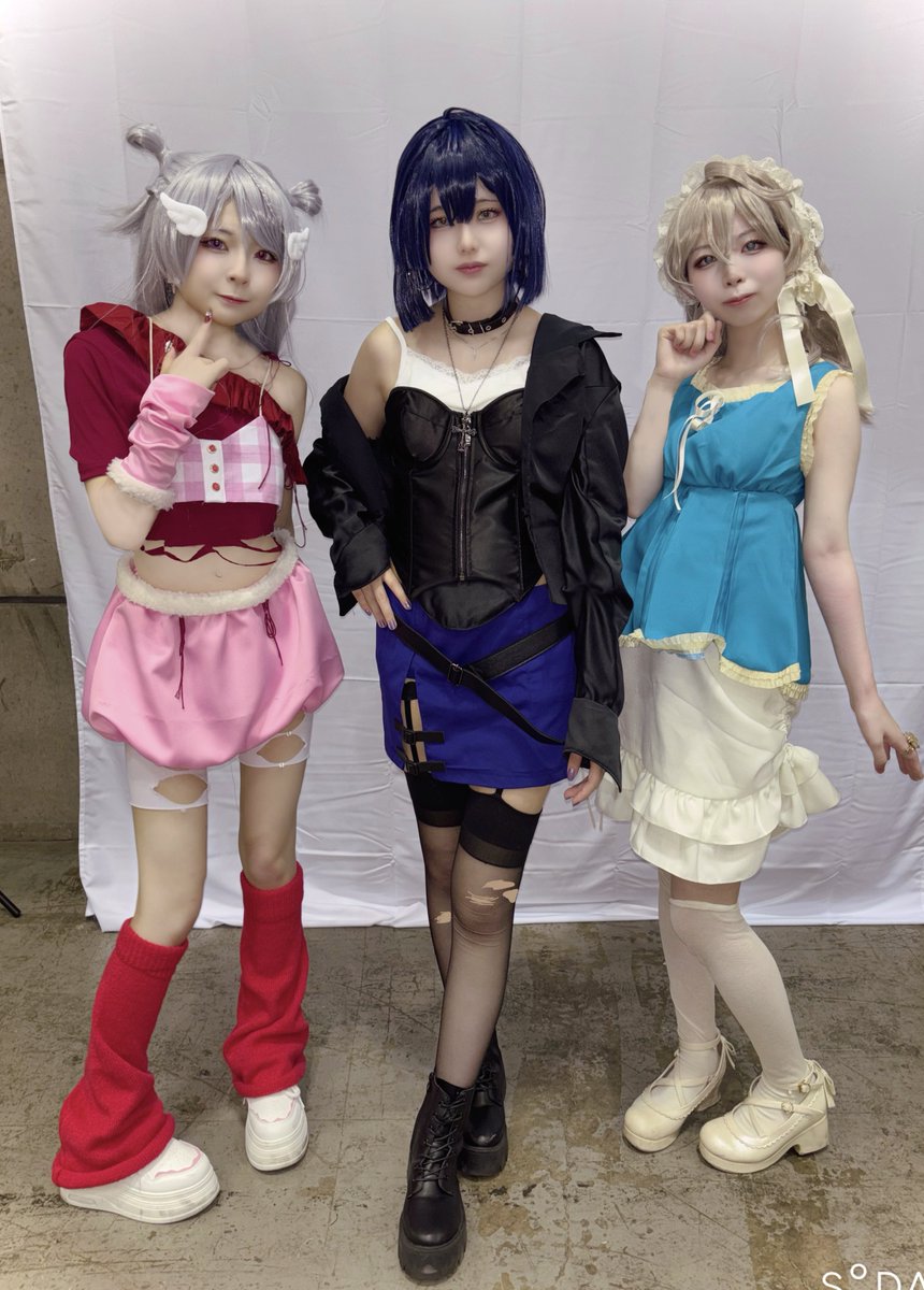 cos /  🌈🕒 / 🌸ﾁｪﾘﾌﾞﾛ🍒
⚠︎︎装飾不足すみません

♡.*･〜 キミと私のオシゴト 〜･*.♡

 #にじそコス