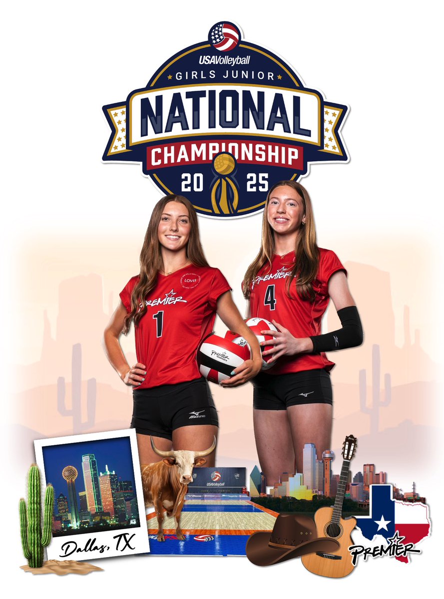 USAV National Championships
🇺🇸 🏆 🏐 

Day 2️⃣

🆚1United 17N Blue 
9:00 am - Court 48

🆚KC Power 17 Stowell 
11:00 am - Court 48