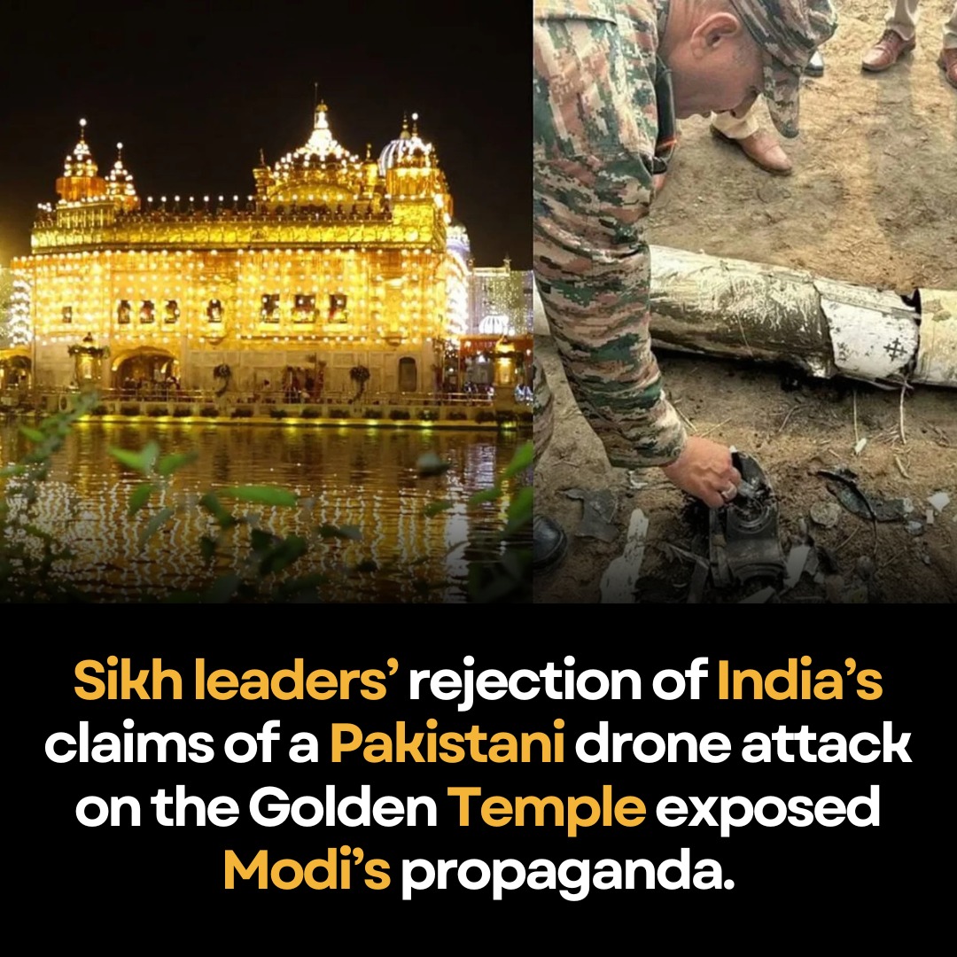 n0chillpolitics's tweet image. 🔴 India&apos;s Propaganda Backfires
False claims of a Pak-linked attack on the Golden Temple exposed as lies. Sikh leaders, SGPC &amp;amp; BBC reports debunk India&apos;s attempt to spark Sikh-Muslim rift.
#DisinfoExposed #GoldenTemple #SikhUnity #الهلال_مانشستر_سيتي
#الهلال
#AlHilal #WilliamEst