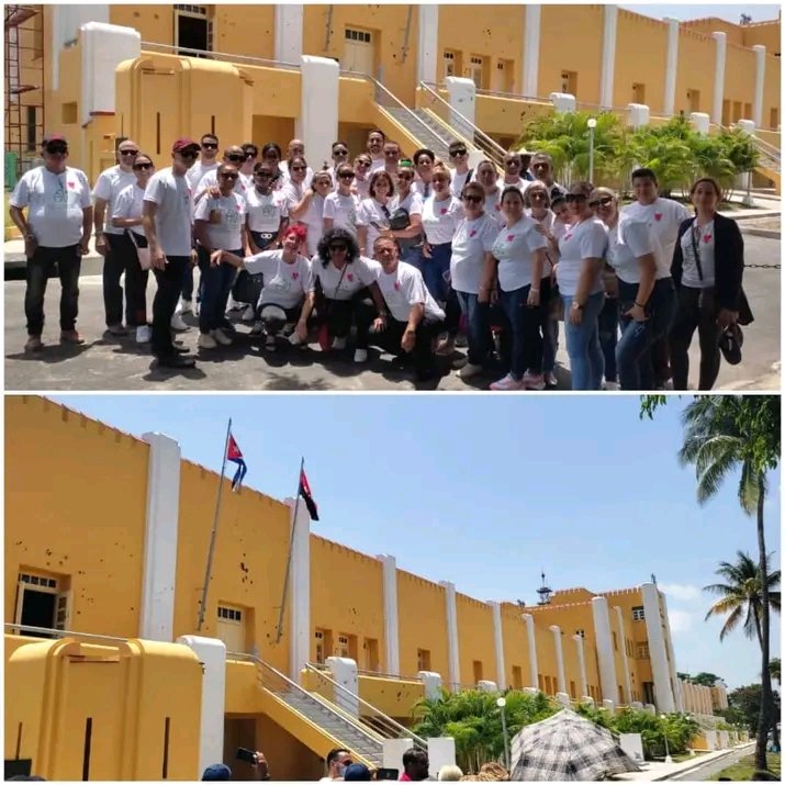 Hospital Provincial Ciego de Ávila (@hospital_ali) on Twitter photo #CiegodeÁvilaEn26, Cuadros del <a href="/hospital_ali/">Hospital Provincial Ciego de Ávila</a> y de nuestra provincia, tomaron por asalto los predios del cuartel #Moncada como aquel #26DeJulio lo hicieron un grupo de jóvenes revolucionarios en defensa de la Patria.
<a href="/japortalmiranda/">José Angel Portal Miranda</a>
<a href="/KesnelDe/">Kesnel L DGPS Ciego de Avila</a>
<a href="/MINSAPCuba/">Ministerio de Salud Pública de Cuba</a> #CiegodeÁvilaEn26, Cuadros del <a href="/hospital_ali/">Hospital Provincial Ciego de Ávila</a> y de nuestra provincia, tomaron por asalto los predios del cuartel #Moncada como aquel #26DeJulio lo hicieron un grupo de jóvenes revolucionarios en defensa de la Patria.
<a href="/japortalmiranda/">José Angel Portal Miranda</a>
<a href="/KesnelDe/">Kesnel L DGPS Ciego de Avila</a>
<a href="/MINSAPCuba/">Ministerio de Salud Pública de Cuba</a>