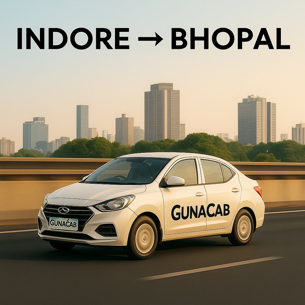 Gunacab's tweet photo. 🚕 Indore to Bhopal Taxi – Starting ₹3499!
On-time pickup. No surge. Local trusted cabs.
Book GUNACAB for city-to-city travel – Safe, Reliable &amp; Affordable.

🎁 First ride ₹50 OFFin

#GunaCab #IndoreToBhopal #TaxiService #MPTravel https://t.co/WLRnHNDg87