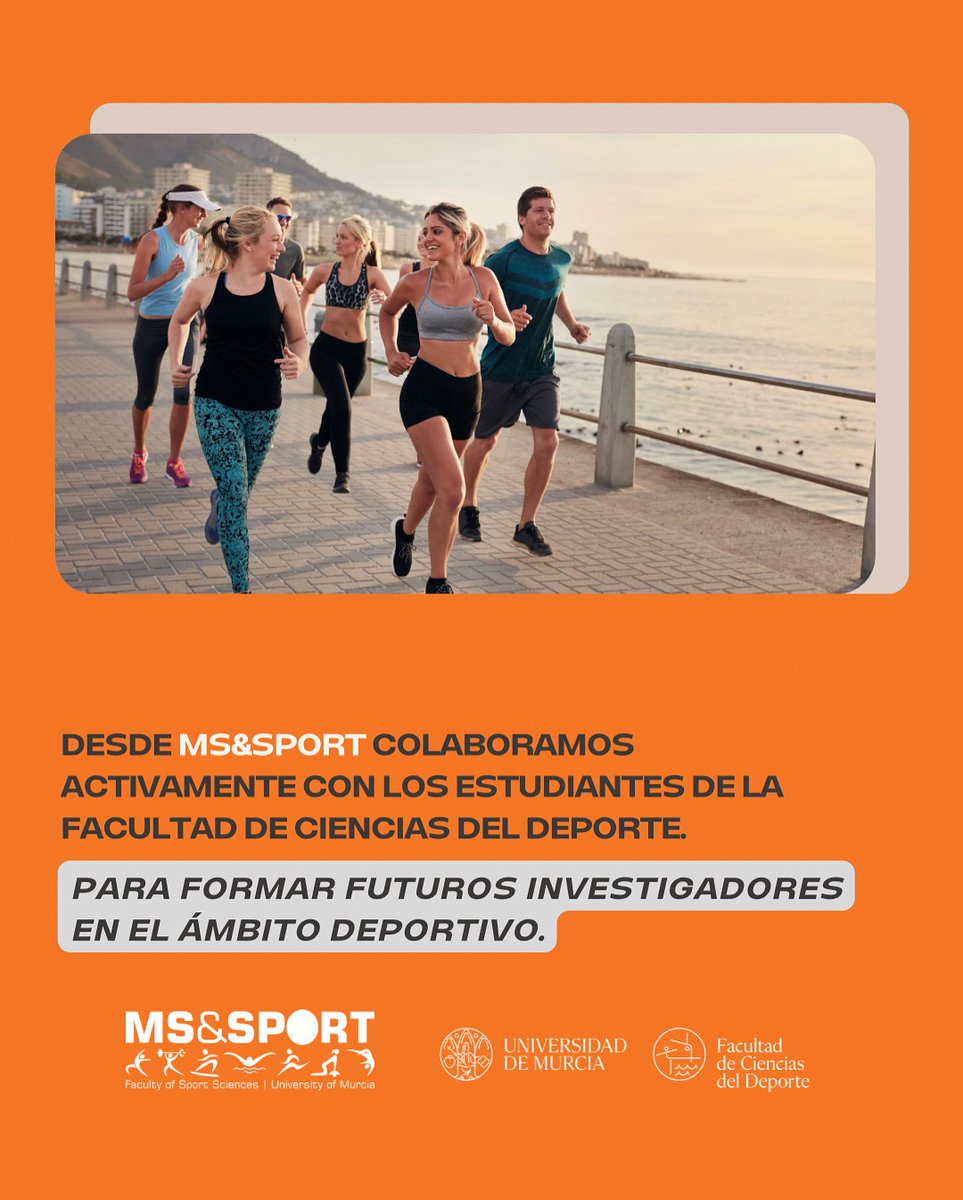 Desde MS&amp;SPORT colaboramos activamente con los estudiantes de la Facultad de Ciencias del Deporte para formar futuros investigadores en el ámbito deportivo. La ciencia es un esfuerzo colectivo.  

#ColaboraciónAcadémica #DeporteConCiencia #MS&amp;SPORT #CienciasDelDeporte
<a href="/umucafd/">CAFD UMU</a>