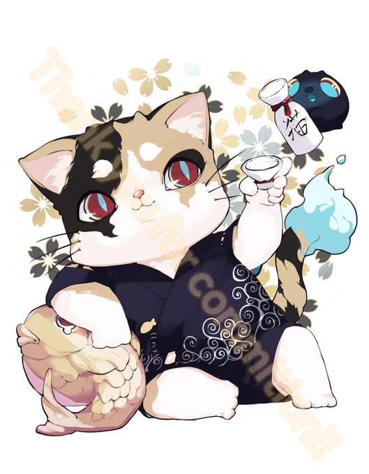 Thank you for commition #Skeb #Commission