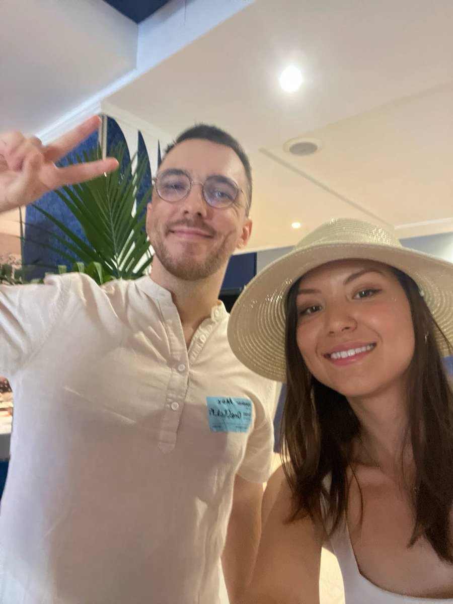 Max | One Click 🪙 (@maxyamp) on Twitter photo Good chatting with <a href="/maryanne0lson/">Maryanne 🟪</a> from <a href="/blockworks/">ブロックワークス 公式</a> during <a href="/EthCC/">EthCC - Ethereum Community Conference</a>
Building better tools for institutional DeFi 🏦 Good chatting with <a href="/maryanne0lson/">Maryanne 🟪</a> from <a href="/blockworks/">ブロックワークス 公式</a> during <a href="/EthCC/">EthCC - Ethereum Community Conference</a>
Building better tools for institutional DeFi 🏦