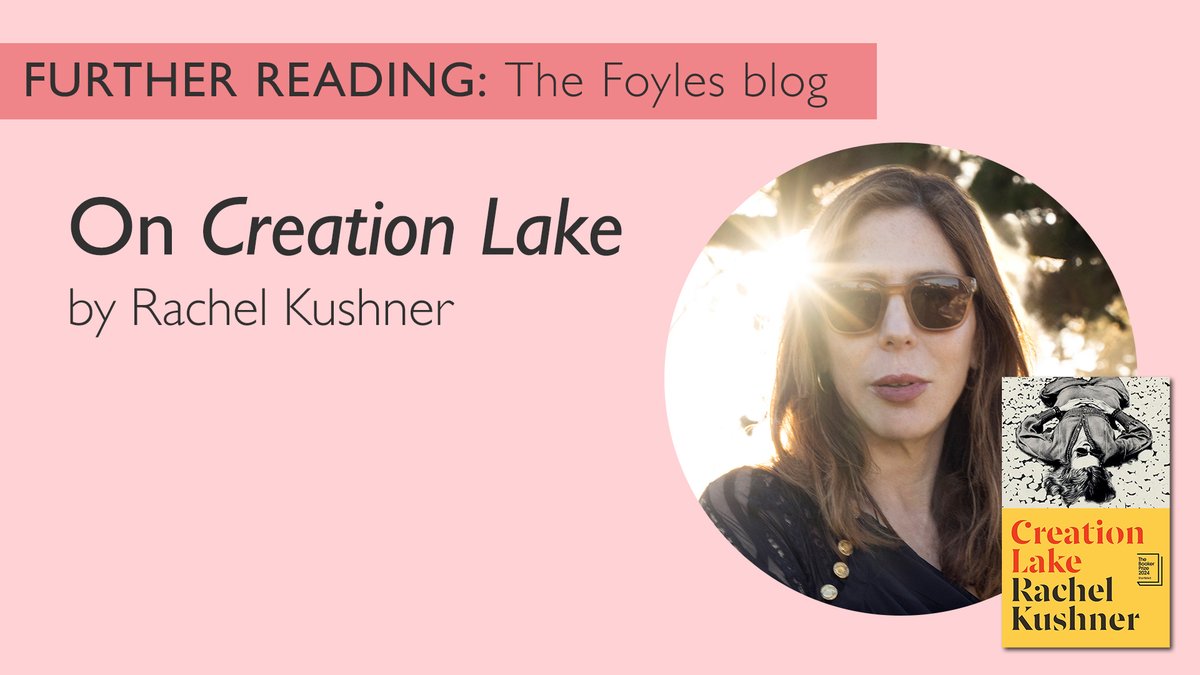 Foyles's tweet image. Creation Lake by Rachel Kushner is our Fiction Book of the Month for July—and here, in an article published in the Guardian, the author shares insights into the inspirations for the book and the process of forging it.

foyles.co.uk/further-readin…