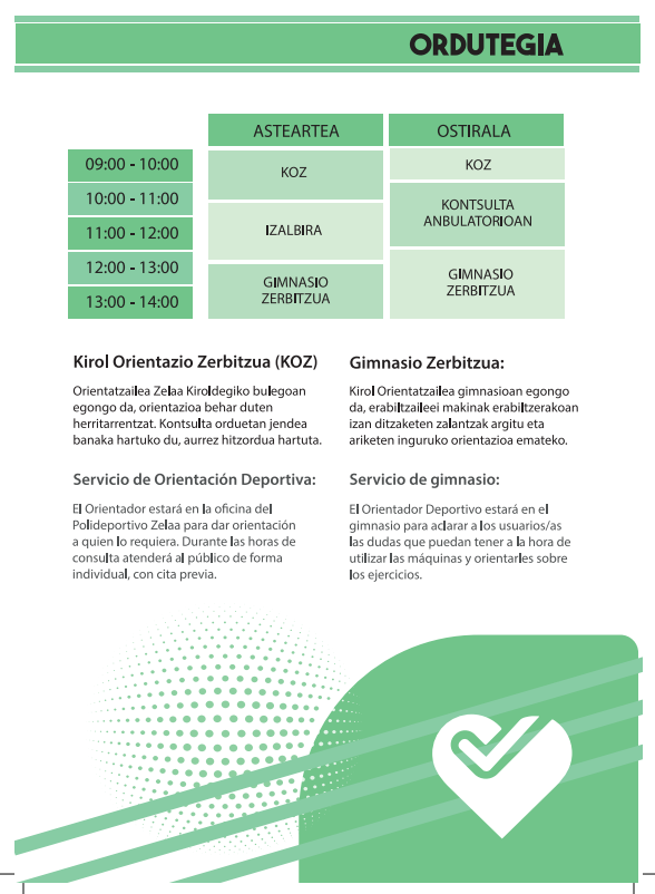 🔴(eu) <a href="/idiazabaludala/">Idiazabalgo Udala</a>-ren #JardueraFisikoa-ren #OrientazioZerbitzua herritarrengandik gertu #PertsonaAktiboak izaten laguntzeko.
🔵(es) El #ServicioDeOrientación de #ActividadFísica de #Idiazabal se afianza como uno de los servicios de referencia del municipio.