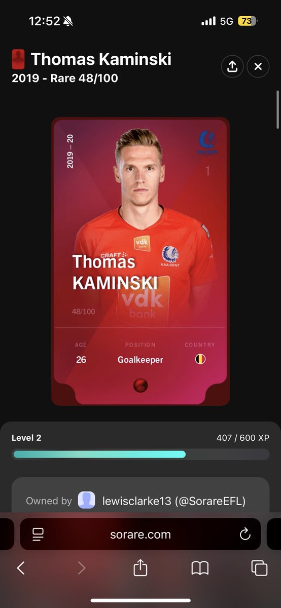 Sorare EFL & Premier League (@sorareefl) on Twitter photo Transfer first posted on <a href="/Sorare_Inside/">Sorare Inside</a> a few days ago and i picked a Kaminski up myself
Updating transfer rumours daily on there so don’t miss out!
You can also check the team profiles to see how clubs will line-up next season Transfer first posted on <a href="/Sorare_Inside/">Sorare Inside</a> a few days ago and i picked a Kaminski up myself
Updating transfer rumours daily on there so don’t miss out!
You can also check the team profiles to see how clubs will line-up next season