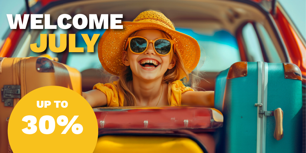 Still without your Premium rental car for July? 🚗✨ Don’t wait any longer!

July is finally here ☀️, the perfect month to fully enjoy your plans, trips, and vacations 🌴. Book your car now ✅ and make sure you have everything you need to live it to the fullest. Hurry up! ⏳
