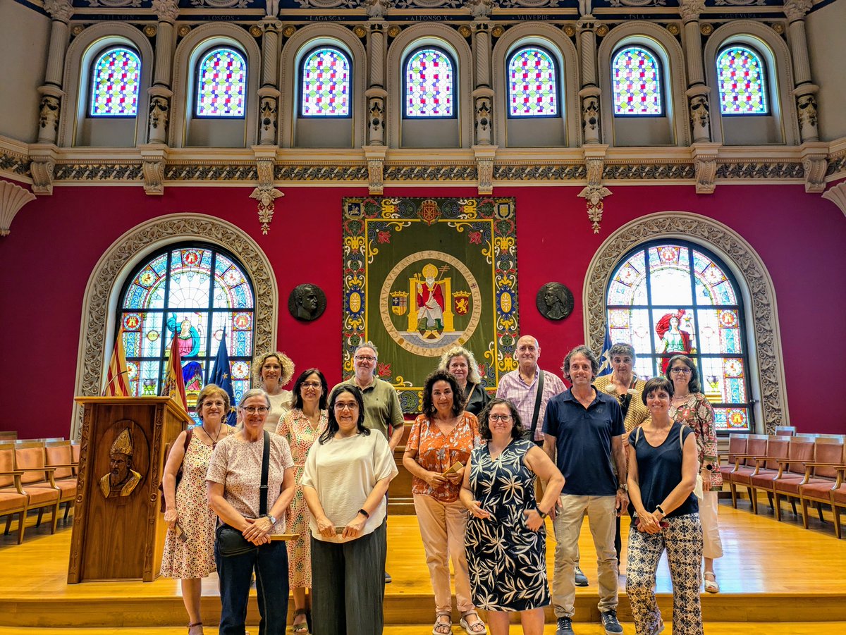 La @BibliotecUCLM ha participado en la jornada GERASMUS, en Zaragoza los días 26 y 27 de junio. Servicios de Apoyo a la #Investigación de las Bibliotecas del G9 para hablar de repositorios, portales de investigación, Dialnet CRIS, campañas de sexenios y acreditaciones, formación,