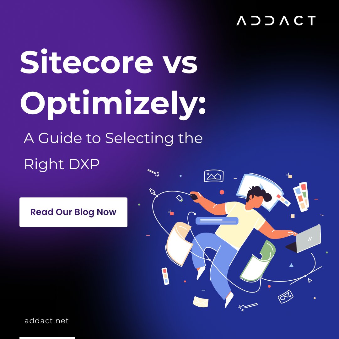 📊 Still deciding between Sitecore and Optimizely for your DXP strategy in 2025? We’ve broken it down—features, personalization, flexibility, and more. Read Full Blog- addact.net/sitecore-vs-op… #Sitecore #DXP #CMS #DigitalTransformation #hiresitecoredeveloper #Addact