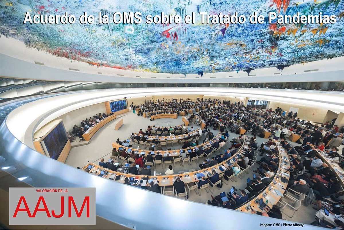 Asociación Acceso Justo al Medicamento (@asocajm) on Twitter photo El acuerdo Pandemico de <a href="/WHO/">World Health Organization (WHO)</a> , una oportunidad perdida y la consagración de la injusticia como norma escrita, según German Velásquez <a href="/South_Centre/">South Centre</a> quien hace un claro análisis en la revista colombiana <a href="/estoescambio/">Cambio</a> y que recoge <a href="/AjmRevista/">revistaAJM</a> El acuerdo Pandemico de <a href="/WHO/">World Health Organization (WHO)</a> , una oportunidad perdida y la consagración de la injusticia como norma escrita, según German Velásquez <a href="/South_Centre/">South Centre</a> quien hace un claro análisis en la revista colombiana <a href="/estoescambio/">Cambio</a> y que recoge <a href="/AjmRevista/">revistaAJM</a>