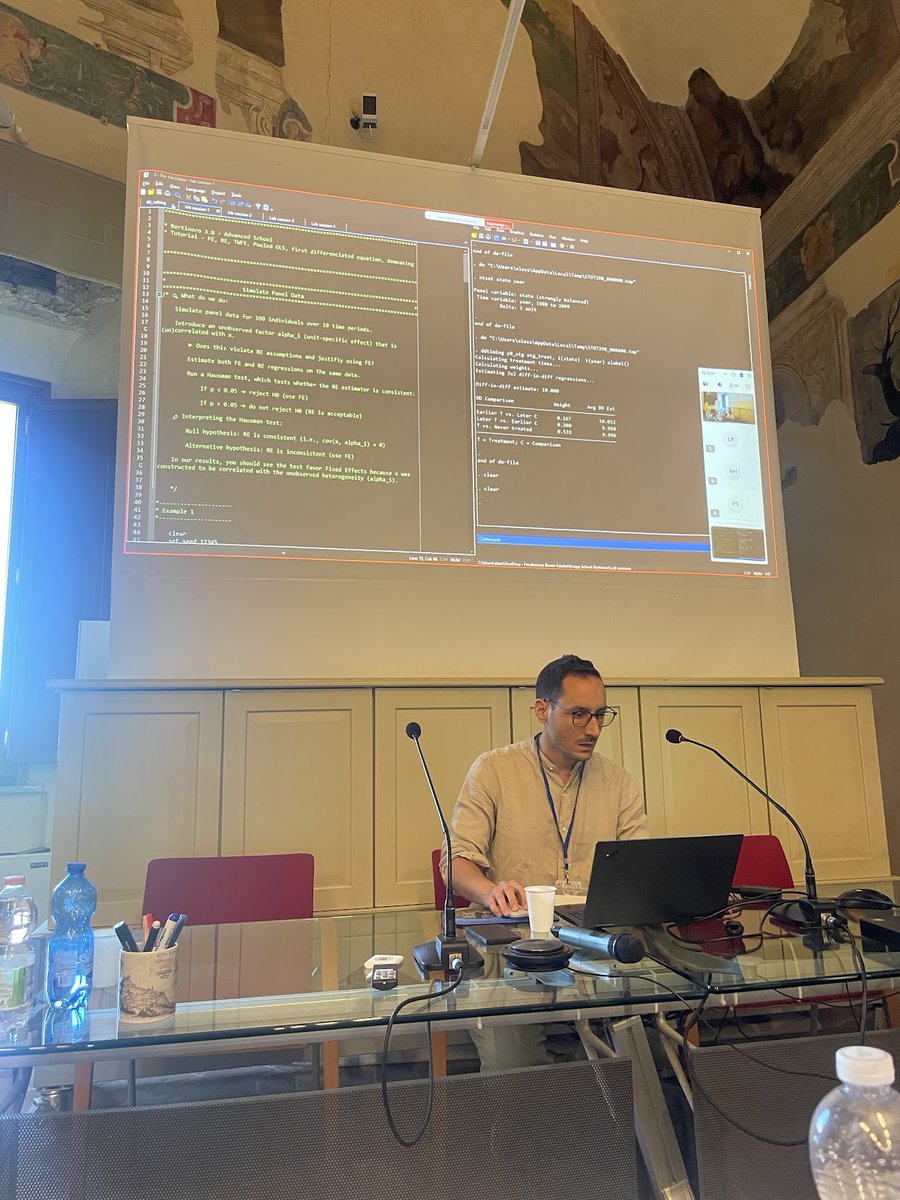 FBK-IRVAPP (@fbkirvapp) on Twitter photo 📚 Our school 'Panel Data and Causal Research Designs' co-organised with <a href="/SIdE_IEA/">SIdE</a> has kicked-off! <a href="/erichbpd/">Erich Battistin</a> (<a href="/UofMaryland/">Univ. of Maryland</a> ), <a href="/EnricoRettore/">enrico.rettore</a> (<a href="/UniPadova/">Università di Padova</a> ), <a href="/Sergiu_Burlacu/">Sergiu Burlacu</a> and <a href="/AlessioTomelle1/">Alessio Tomelleri</a> will teach a comprehensive curriculum: side-iea.it/events/courses…
<a href="/FBK_research/">Fondazione Bruno Kessler - FBK</a> 📚 Our school 'Panel Data and Causal Research Designs' co-organised with <a href="/SIdE_IEA/">SIdE</a> has kicked-off! <a href="/erichbpd/">Erich Battistin</a> (<a href="/UofMaryland/">Univ. of Maryland</a> ), <a href="/EnricoRettore/">enrico.rettore</a> (<a href="/UniPadova/">Università di Padova</a> ), <a href="/Sergiu_Burlacu/">Sergiu Burlacu</a> and <a href="/AlessioTomelle1/">Alessio Tomelleri</a> will teach a comprehensive curriculum: side-iea.it/events/courses…
<a href="/FBK_research/">Fondazione Bruno Kessler - FBK</a>