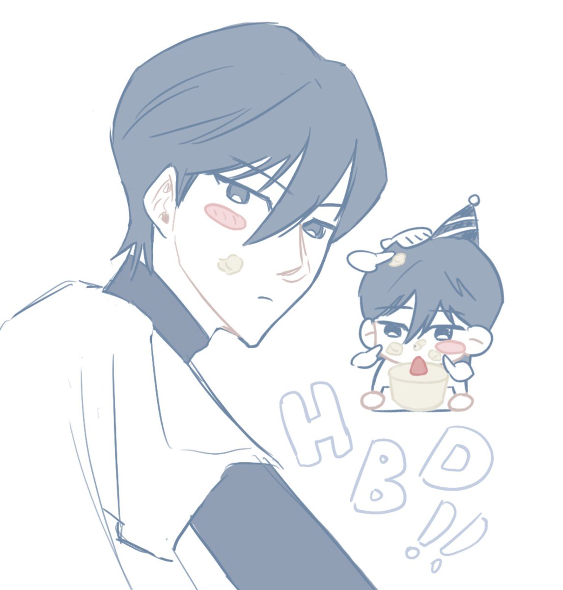 후루야 생일이라 뭐라도 그림