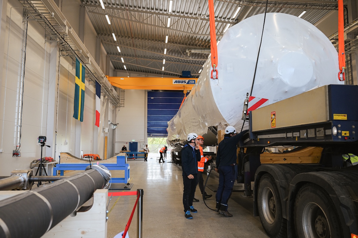 salto-project (@projectsalto) on Twitter photo ๐ Themis โ Europeโs first full-scale reusable rocket demonstrator โ has arrived at <a href="/SSCspace/">SSC - Swedish Space Corporation</a> Esrange Space Center in Sweden! ๐ช๐บ This marks the start of the <a href="/projectsalto/">salto-project</a> ground and flight test campaign.
Learn more: salto-project.eu/salto-project-โฆ ๐ Themis โ Europeโs first full-scale reusable rocket demonstrator โ has arrived at <a href="/SSCspace/">SSC - Swedish Space Corporation</a> Esrange Space Center in Sweden! ๐ช๐บ This marks the start of the <a href="/projectsalto/">salto-project</a> ground and flight test campaign.
Learn more: salto-project.eu/salto-project-โฆ
