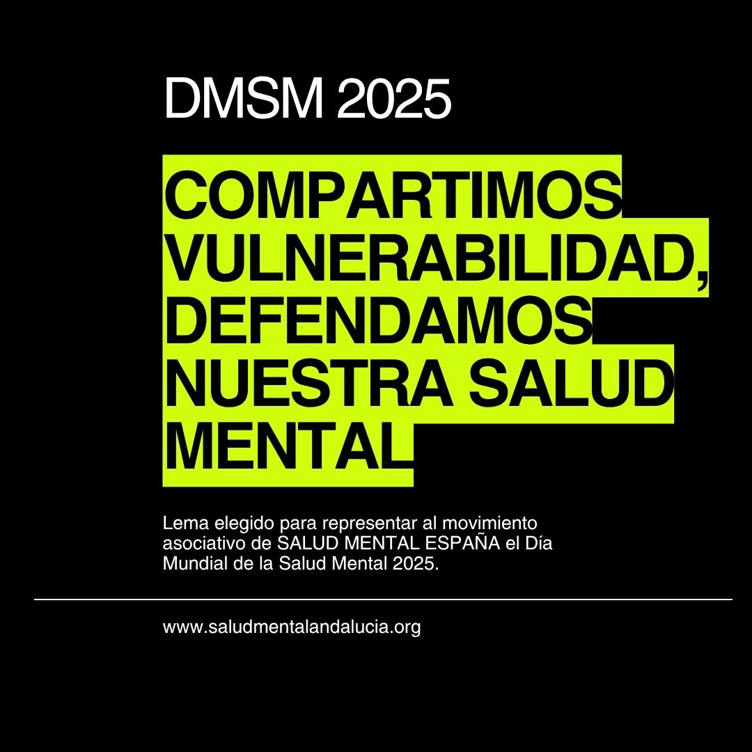 🧠 “Compartimos vulnerabilidad, defendamos nuestra salud mental” será el lema del #DíaMundialSaludMental 2025.
Lo eligieron 1.622 personas.