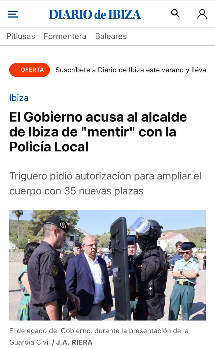 Molt té que aprendre el Sr. <a href="/TrigueroIbiza/">ＴＲＩＧＵＥＲＯ</a> del company <a href="/AlfonsoCalvia/">Alfonso Rodríguez</a> (qui va ser un gran Alcalde de Calvià). Ja li vaig dir Sr. Triguero deixi de mentir i tirar balons fora, i posi’s a treballar per la nostra ciutat on cada vegada l’és més difícil viure a la ciutadania.