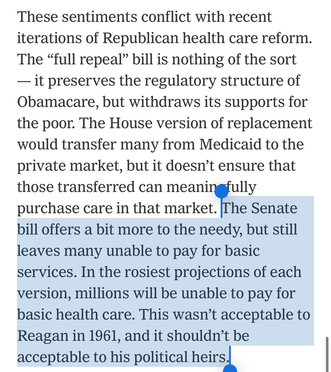 This is what Vance wrote in 2017 about the ACA repeal bills